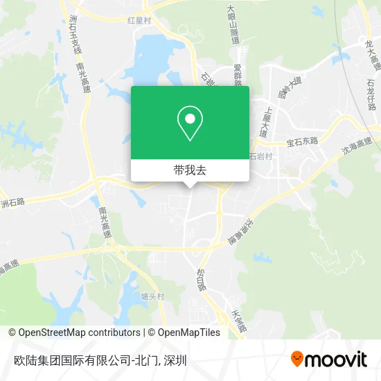 欧陆集团国际有限公司-北门地图