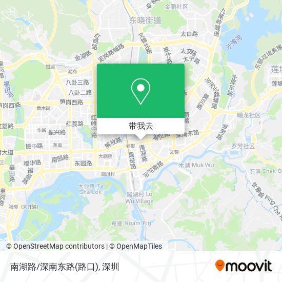 南湖路/深南东路(路口)地图