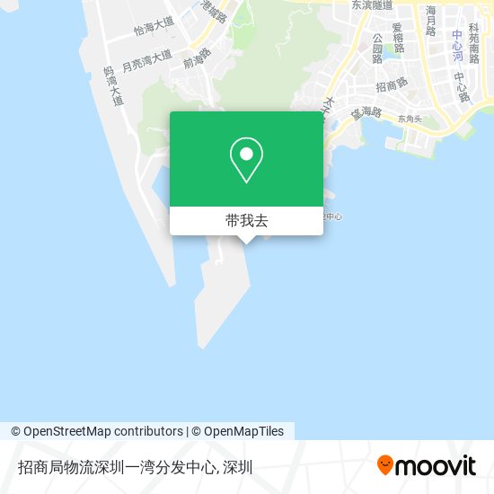 招商局物流深圳一湾分发中心地图