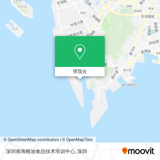 深圳南海粮油食品技术培训中心地图