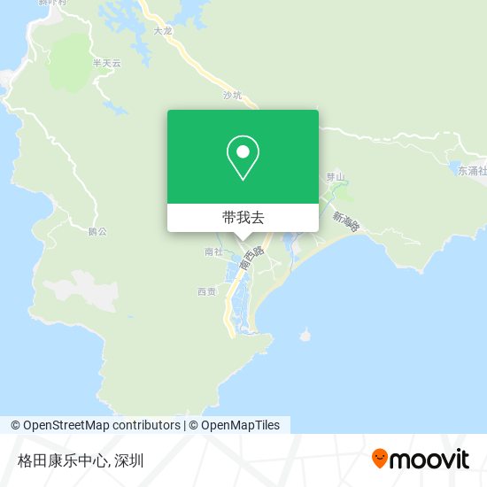 格田康乐中心地图