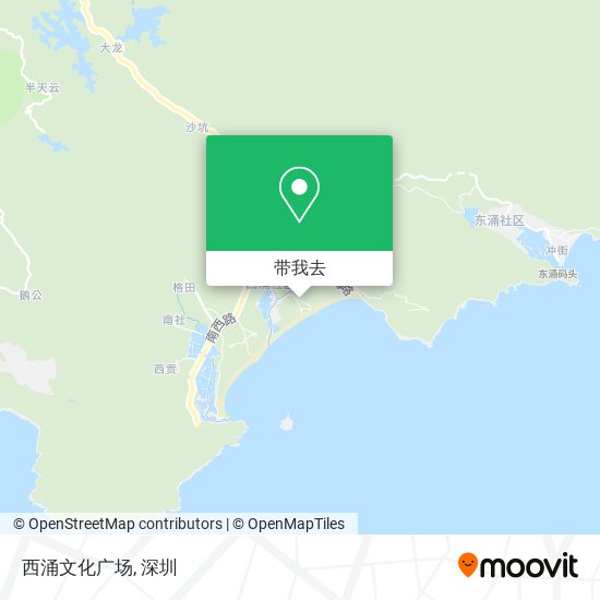 西涌文化广场地图