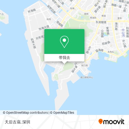 天后古庙地图