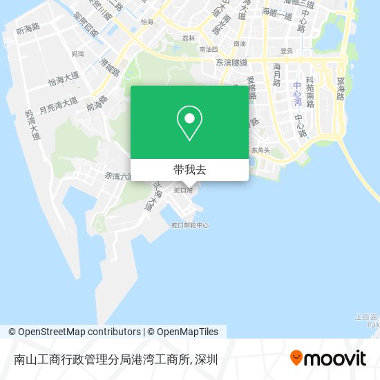 南山工商行政管理分局港湾工商所地图