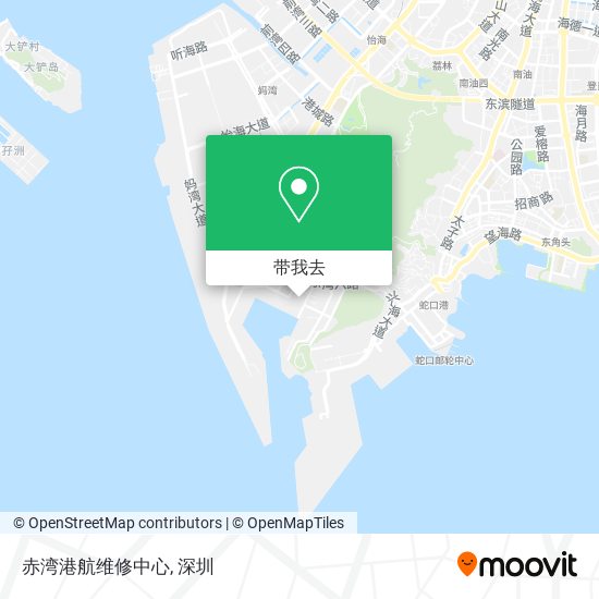 赤湾港航维修中心地图