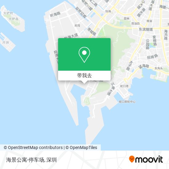 海景公寓-停车场地图