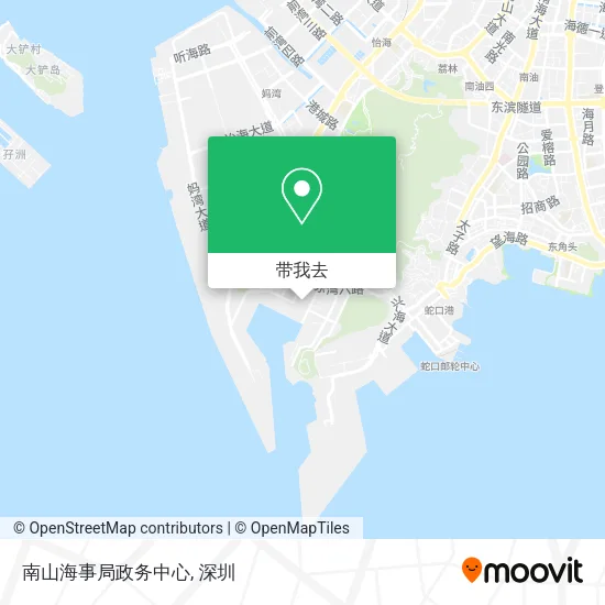 南山海事局政务中心地图