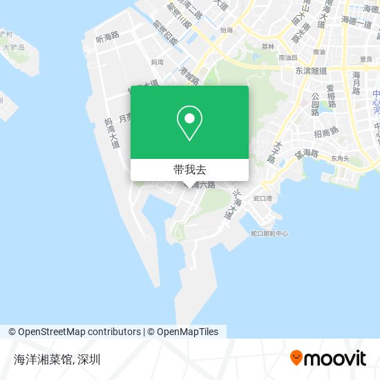 海洋湘菜馆地图