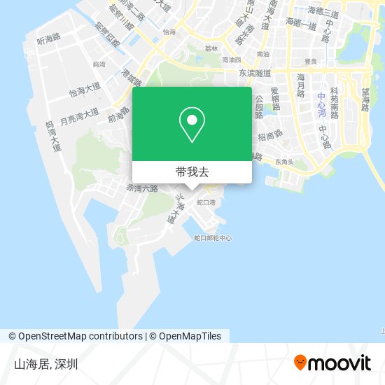 山海居地图