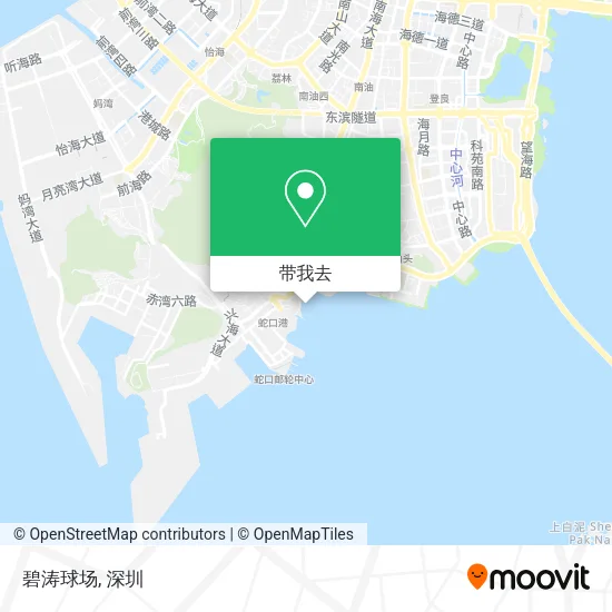 碧涛球场地图