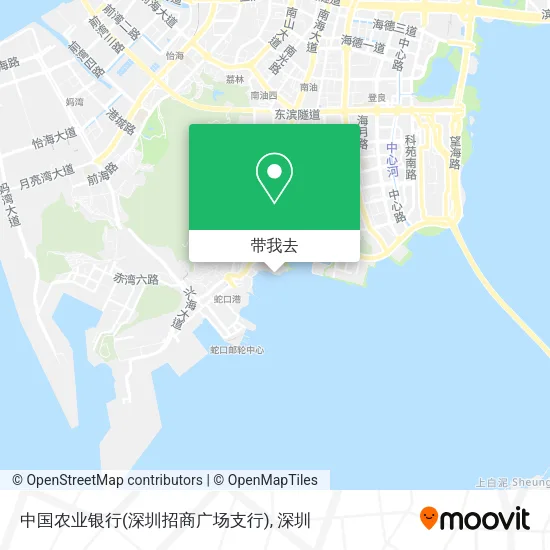 中国农业银行(深圳招商广场支行)地图