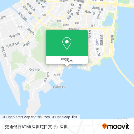 交通银行ATM(深圳蛇口支行)地图