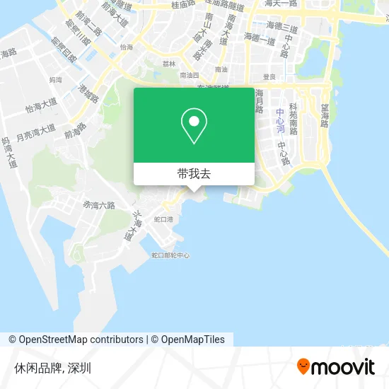 休闲品牌地图