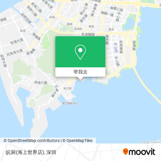 皖厨(海上世界店)地图