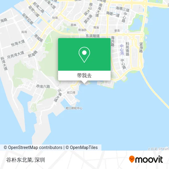 谷朴东北菜地图