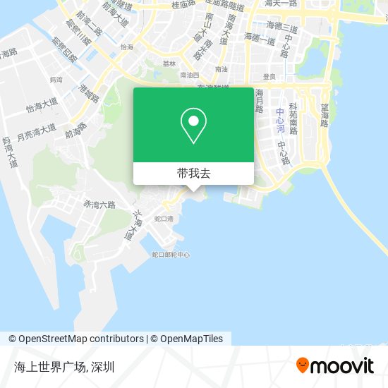海上世界广场地图