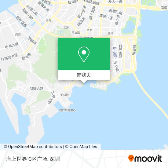 海上世界-C区广场地图