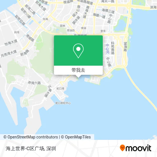 海上世界-C区广场地图