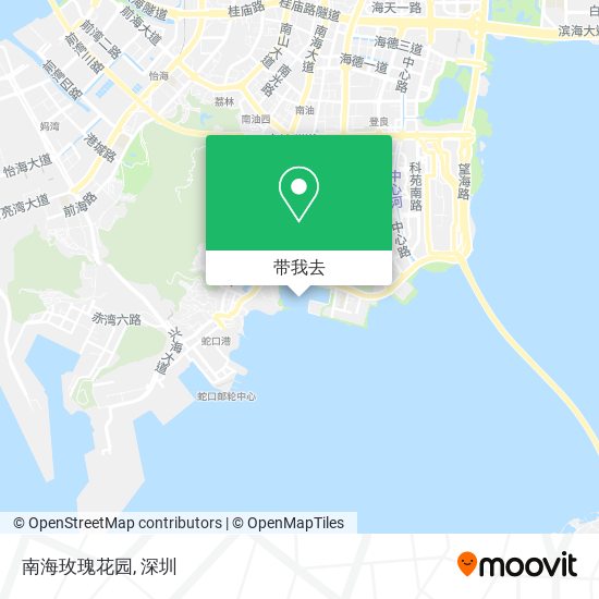 南海玫瑰花园地图