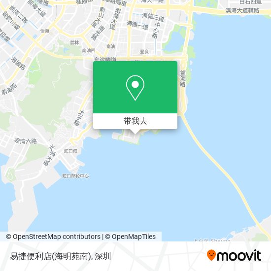 易捷便利店(海明苑南)地图