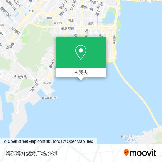 海滨海鲜烧烤广场地图