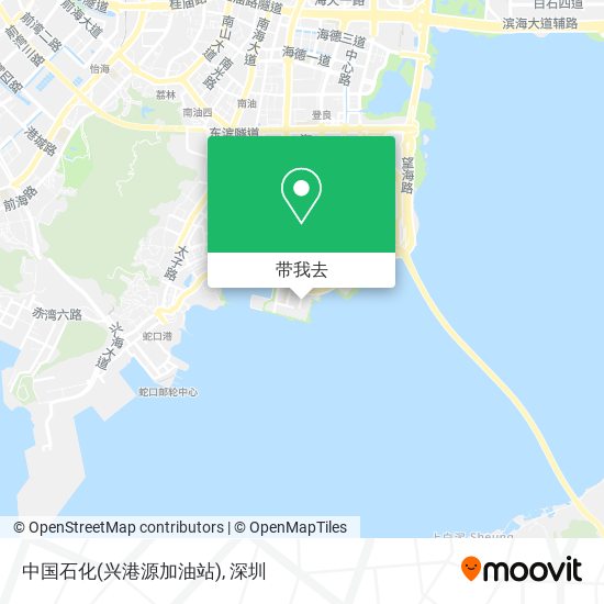 中国石化(兴港源加油站)地图