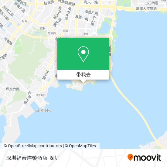 深圳福泰连锁酒店地图