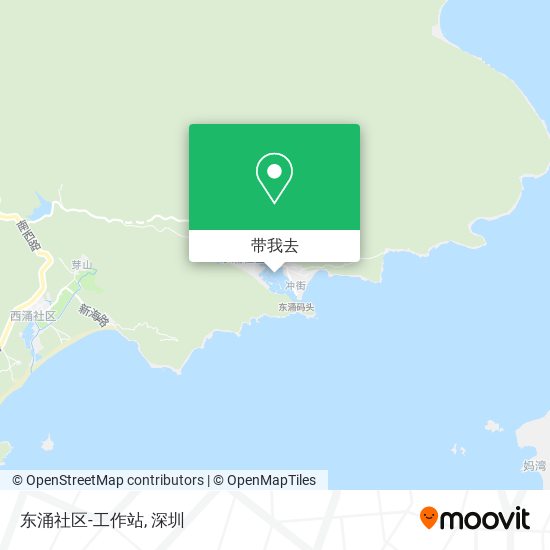 东涌社区-工作站地图