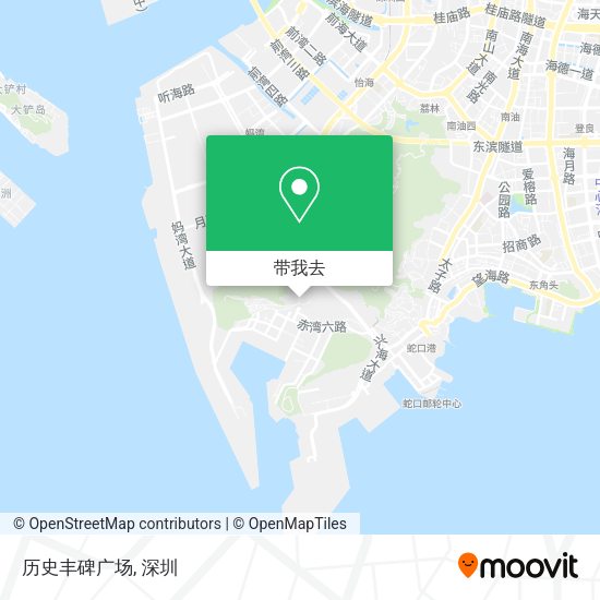 历史丰碑广场地图