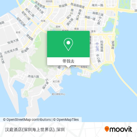 汉庭酒店(深圳海上世界店)地图