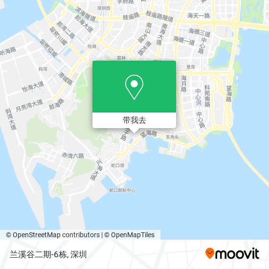 兰溪谷二期-6栋地图