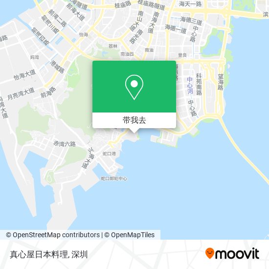 真心屋日本料理地图