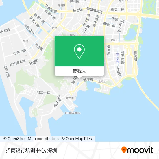 招商银行培训中心地图