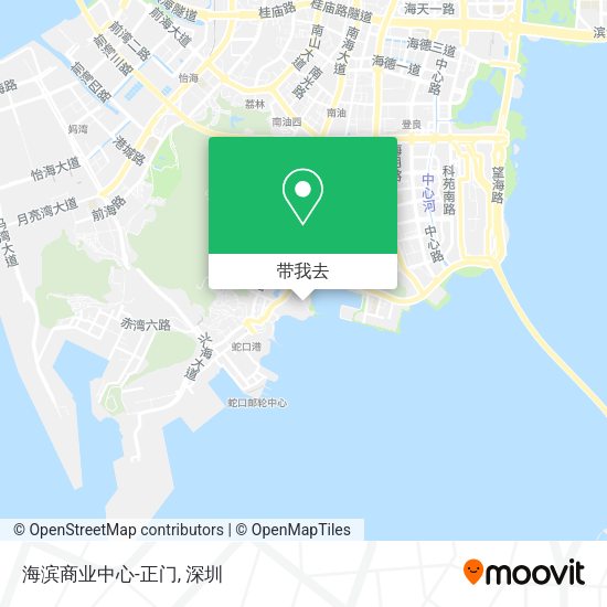 海滨商业中心-正门地图