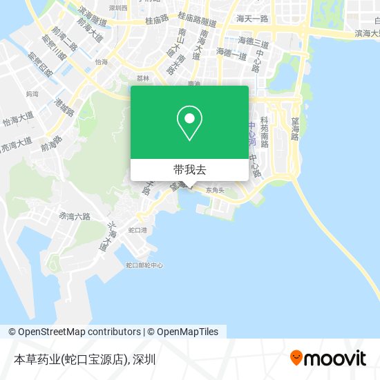 本草药业(蛇口宝源店)地图