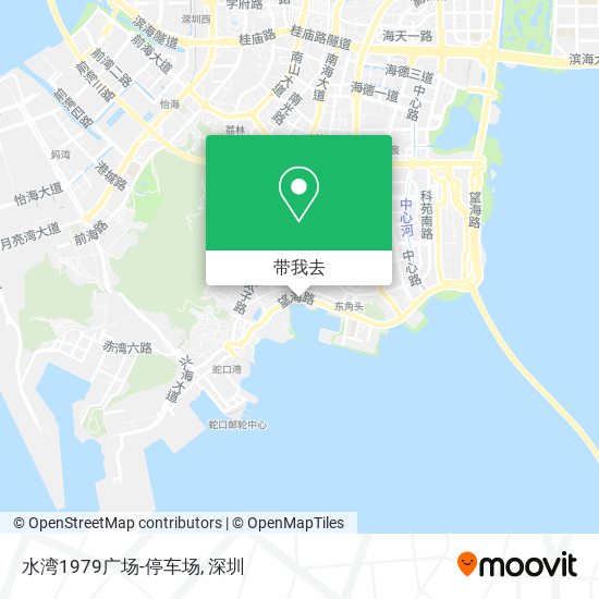 水湾1979广场-停车场地图