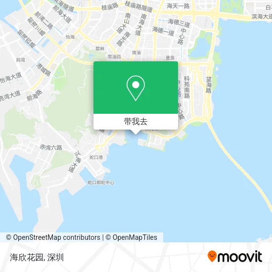 海欣花园地图