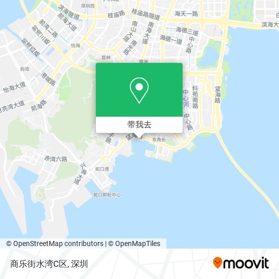 商乐街水湾C区地图