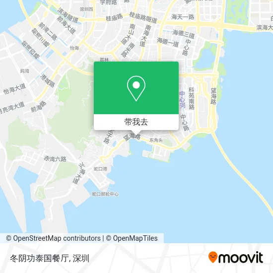 冬阴功泰国餐厅地图