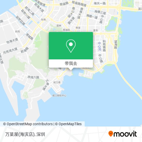 万菜屋(海滨店)地图
