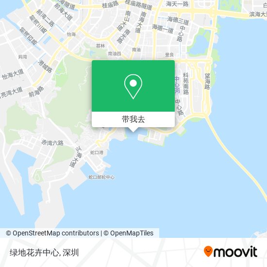 绿地花卉中心地图