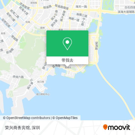 荣兴商务宾馆地图
