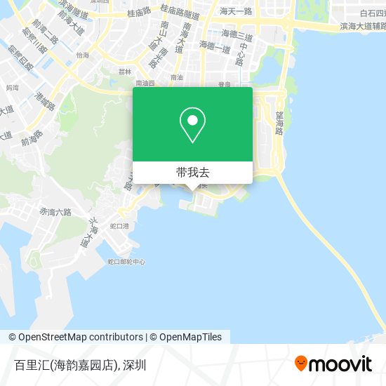 百里汇(海韵嘉园店)地图