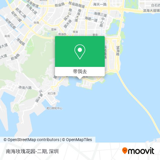 南海玫瑰花园-二期地图