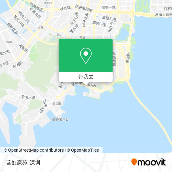 蓝虹豪苑地图