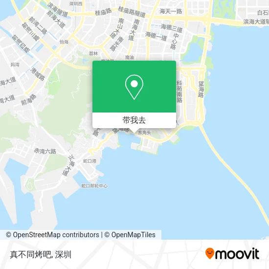 真不同烤吧地图