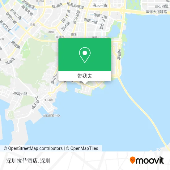 深圳拉菲酒店地图