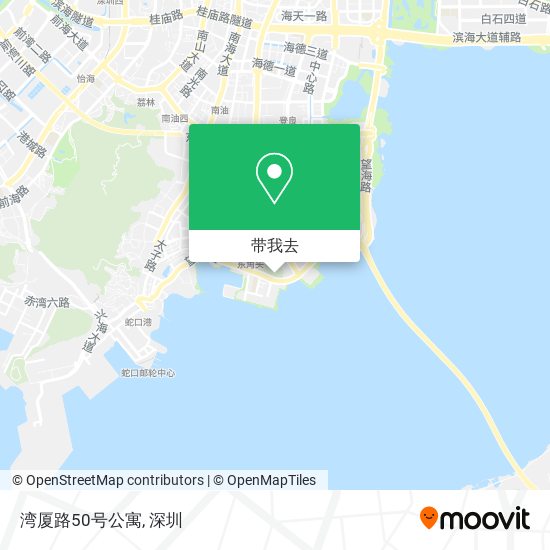 湾厦路50号公寓地图