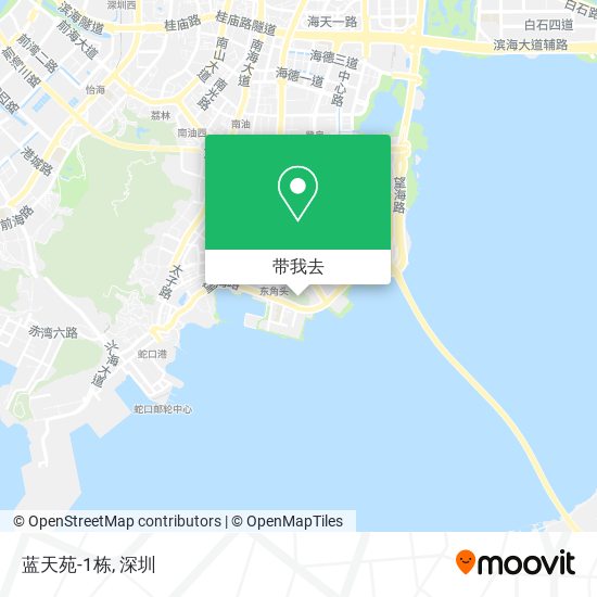 蓝天苑-1栋地图