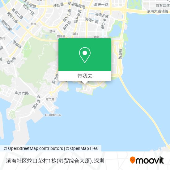 滨海社区蛇口荣村1栋(港贸综合大厦)地图